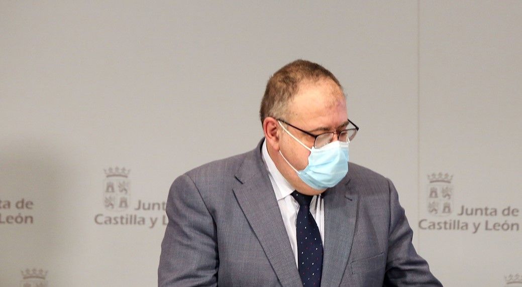 Alejandro Vázquez, consejero de Sanidad, este jueves. (Ical)