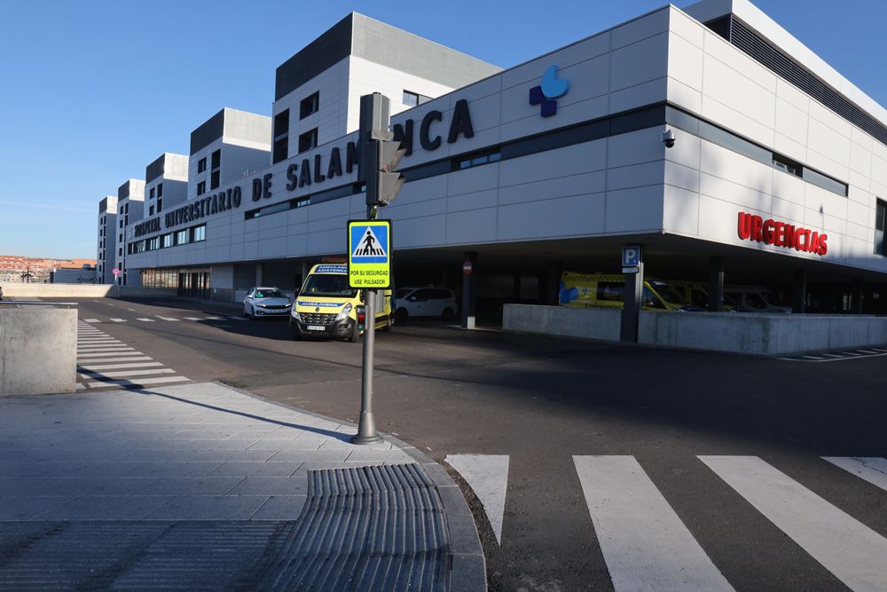 Hospital nuevo. Fotografía. JOTA. Archivo. 