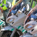 Motos de la Guardia Civil de Tráfico. (Archivo)