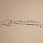 Firma de Miguel de Unamuno.
