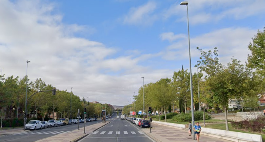 Un tramo de la avenida de Salamanca. (Archivo) Un tramo de la avenida de Salamanca. (Archivo)