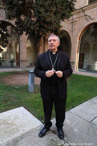 José Luis Retana, obispo de Salamanca y Ciudad Rodrigo.
