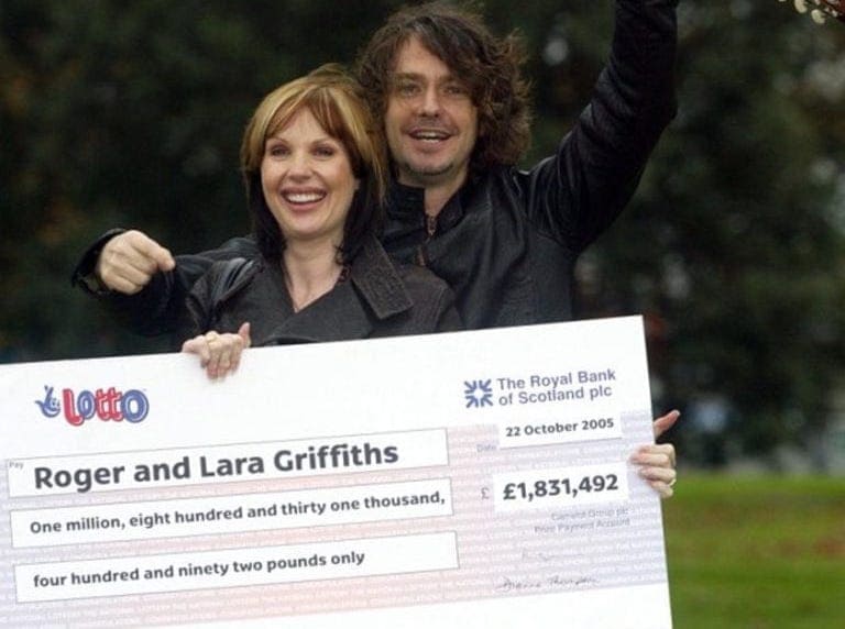 Lara y Roger Griffiths (Twitter)