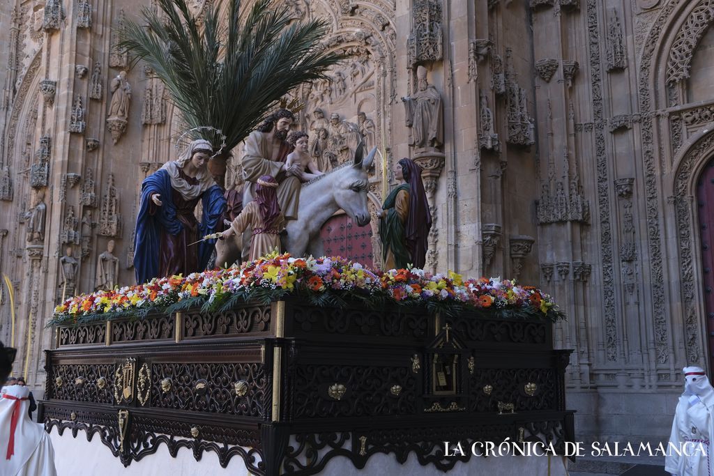 El paso de La Borriquilla.