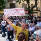 La marea blanca de mayo de 2023 en Salamanca. (Ical/Formigo)