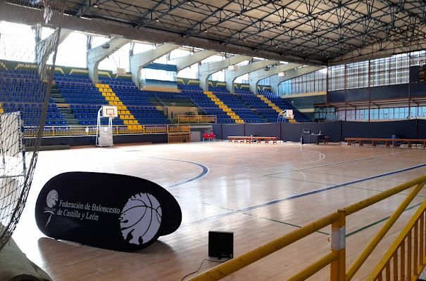 La pista del pabellón municipal Antonio Sánchez de la Calle, en Béjar.