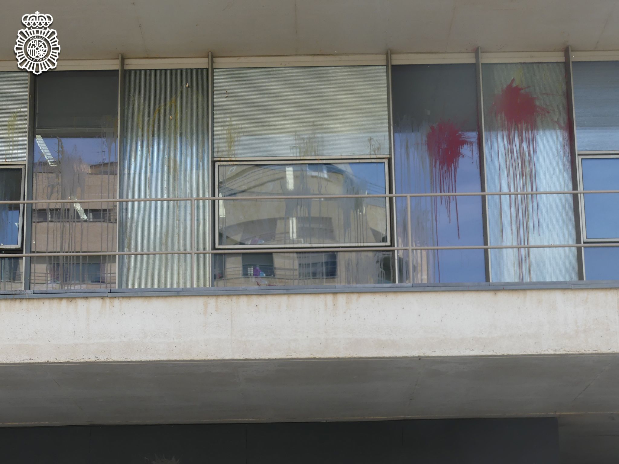 Asalto a la delegación de la Junta de Castilla y León en Salamanca. 