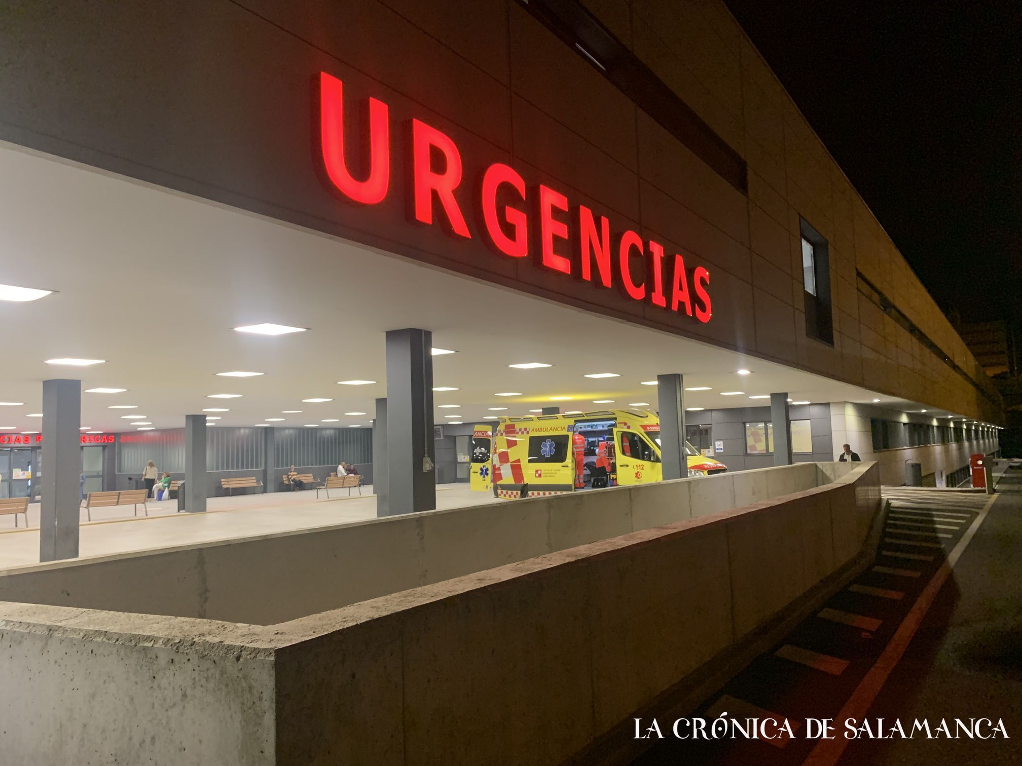 Urgencias del hospital de Salamanca. ARCHIVO. 