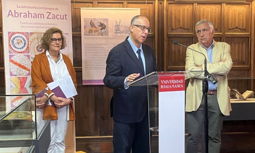 La presentación de la exposición.