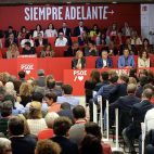 Juan Lázaro / ICAL. El secretario general del PSOE, Pedro Sánchez, preside el Comité Federal del Partido.