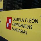 Una ambulancia de Sacyl