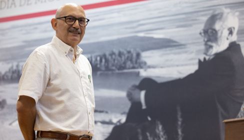Eugenio Luján, doctor en Filosofía e investigador de la obra de Unamuno.