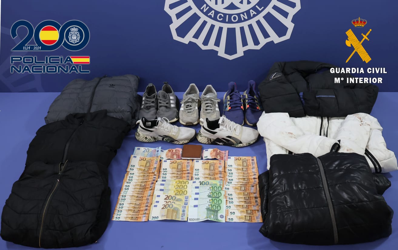 Lo incautado por la Guardia Civil y la Policía Nacional al desarticular una banda criminal que operaba en Salamanca y localidades próximas. 