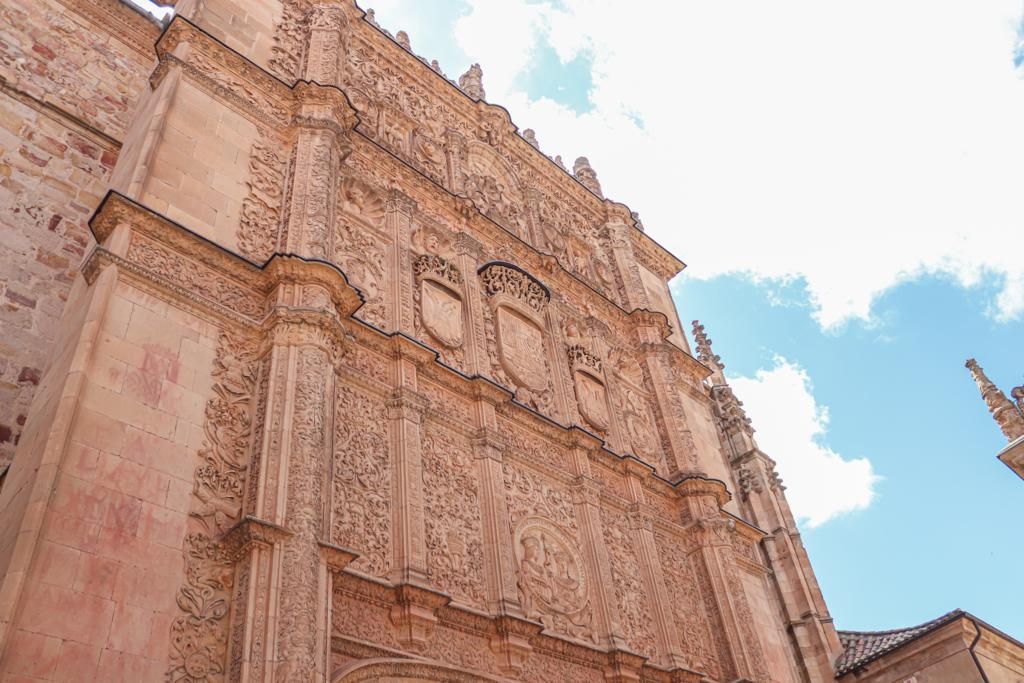 Fachada de la Universidad de Salamanca. Fotografía. Diego González. 