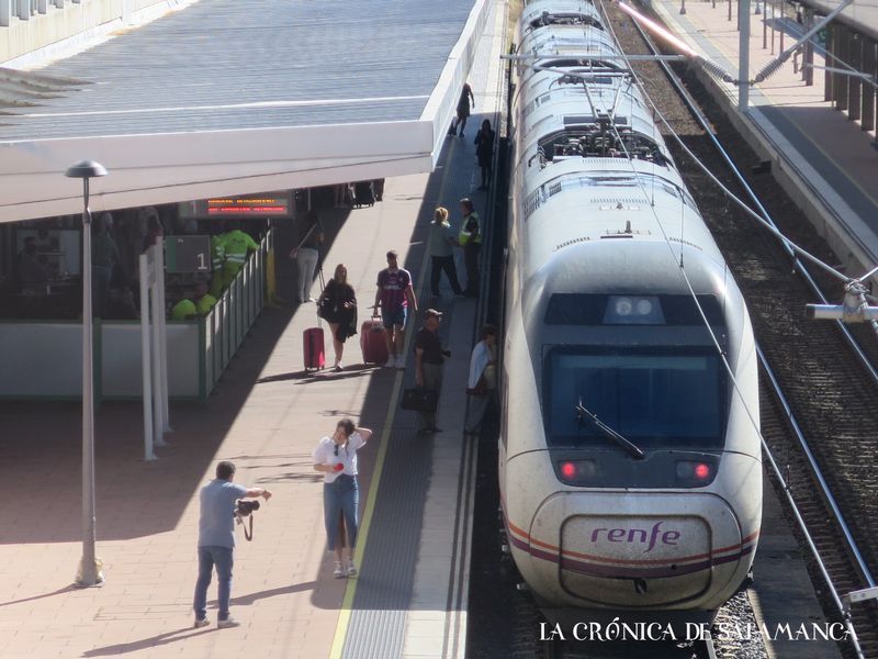 El tren Alvia de la cuarta frecuencia. 