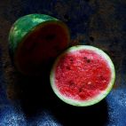 Una sandía. Fotografía. Pablo de la Peña.