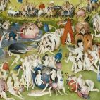 Detalle de El Jardín de las Delicias, pintado por El Bosco hacia 1505. Museo del Prado. 