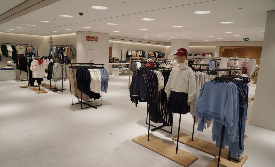 Una de las cuatro plantas del nuevo Zara de Valladolid. (Ical)