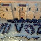 Celebración del Día Escolar de la No Violencia y la Paz en el Colegio Calasanz (Fotografía Noelia Rodríguez)