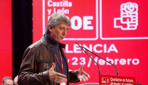 El nuevo secretario regional del PSCyL, Carlos Martínez. (Ical)