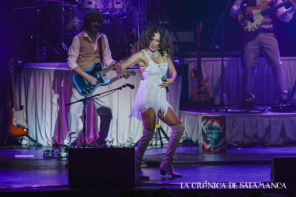 Rosario Flores, este viernes en el Caem.