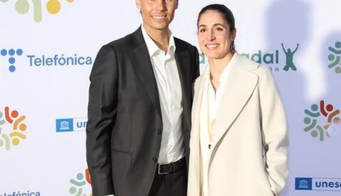 Rafael Nadal y Mery Perelló. Instagram.