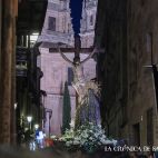 El Cristo de la Luz y Nuestra Señora de la Sabiduría en la calle Libreros. Fotografía. Pablo de la Peña. 