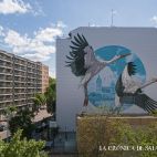 El mural de Caín Ferreras. Fotografía. Pablo de la Peña. 