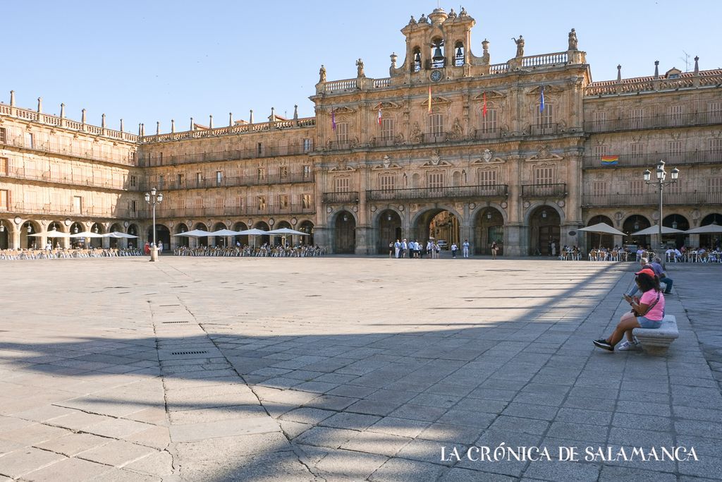 Plaza Mayor de Salamanca. Fotografía. Pablo de la Peña.