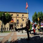 Desfile militar en Ciudad Rodrigo en 2025 en homenaje a los caídos en la Guerra de la Independencia (Foto: Vicente)