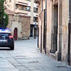 Una patrulla de la Policía Nacional. (Fotografía. Pablo de la Peña)