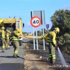 Una brigada de incendios forestales (Brif). (ARCHIVO)