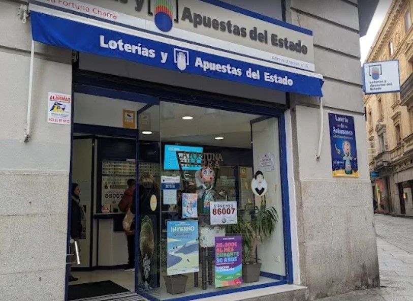 La administración de lotería de la calle Prior, 8.
