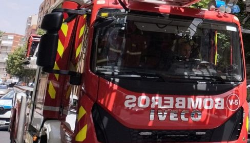 Los bomberos de Salamanca, en una intervención reciente.