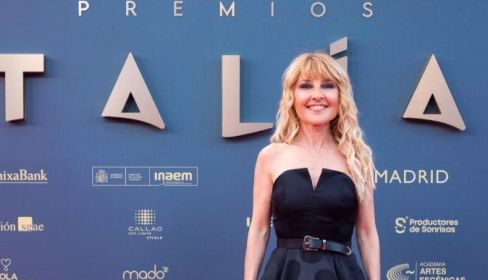 Cayetana Guillén Cuervo, en la entrega de los premios Talía. (Instagram)