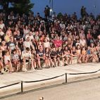 Una actuación de magia, durante el Verano Cultura de Carbajosa.