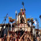 Procesión de San Roque en Macotera. Fotografía: M. Alberto González (https://capitanevs.blogspot.com/)