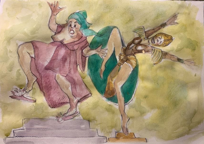 Ilustración de Chema Martín, responsable de la academia Cibeles. Ilustración de Chema Martín, responsable de la academia Cibeles.