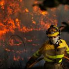 Vicente/ICAL. Incendio en El Payo. (Archivo) 