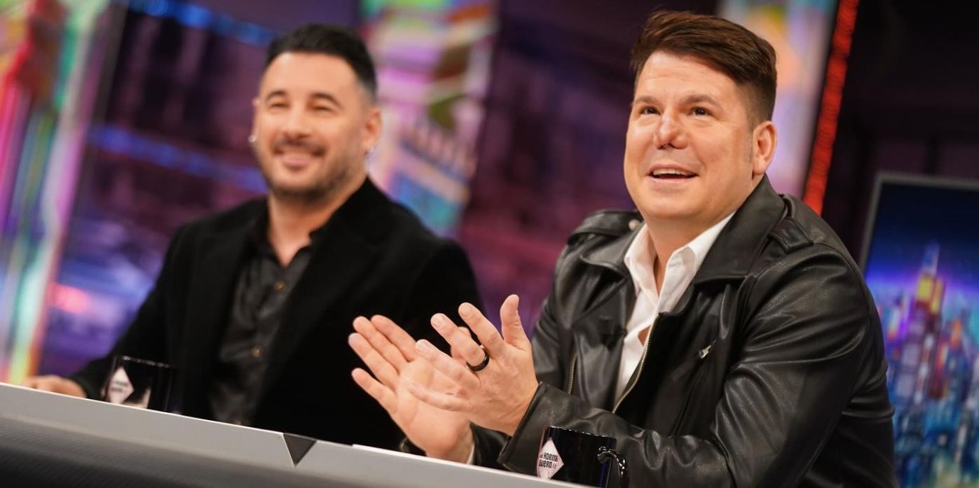 Andy y Lucas, durante una entrevista en el programa El Hormiguero. Foto: Instagram. (Archivo)