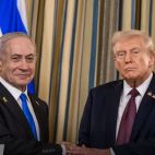 Trump y Netanyahu, en octubre de 2025 en Israel.