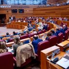 Pleno de las Cortes, la semana pasada. (Ical)