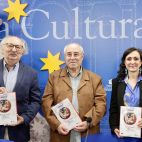David Arranz / ICAL. El escritor José Luis Puerto presenta su libro ‘Iluminar los días’ con la participación de Asunción Escribano y Antonio Colinas.
