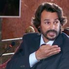 Alberto González Amador se dirige al fiscal general durante su declaración en el Supremo.