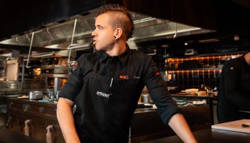 El cocinero Dabiz Muñoz, en una de las fotos de su perfil de Instagram.