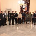 La presentación del proyecto Trust, este martes en el Ayuntamiento.