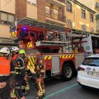 Una dotación de bomberos de Salamanca. (ARCHIVO)