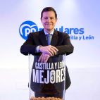 Mañueco presenta su candidatura a la reelección.
