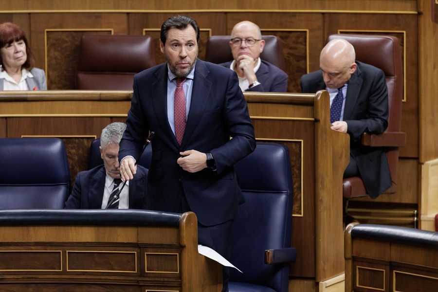 Óscar Puente, en el Congreso. (Archivo)
