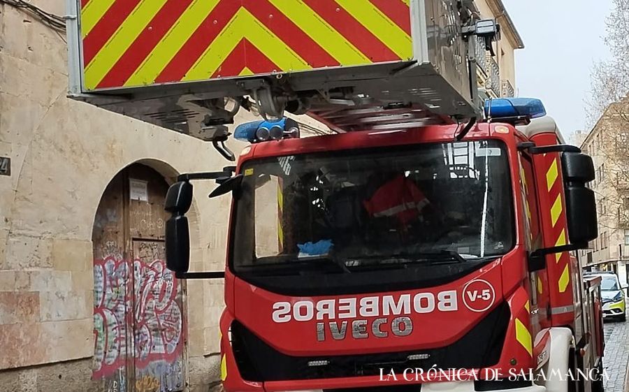 Un camión de los Bomberos. (Archivo)